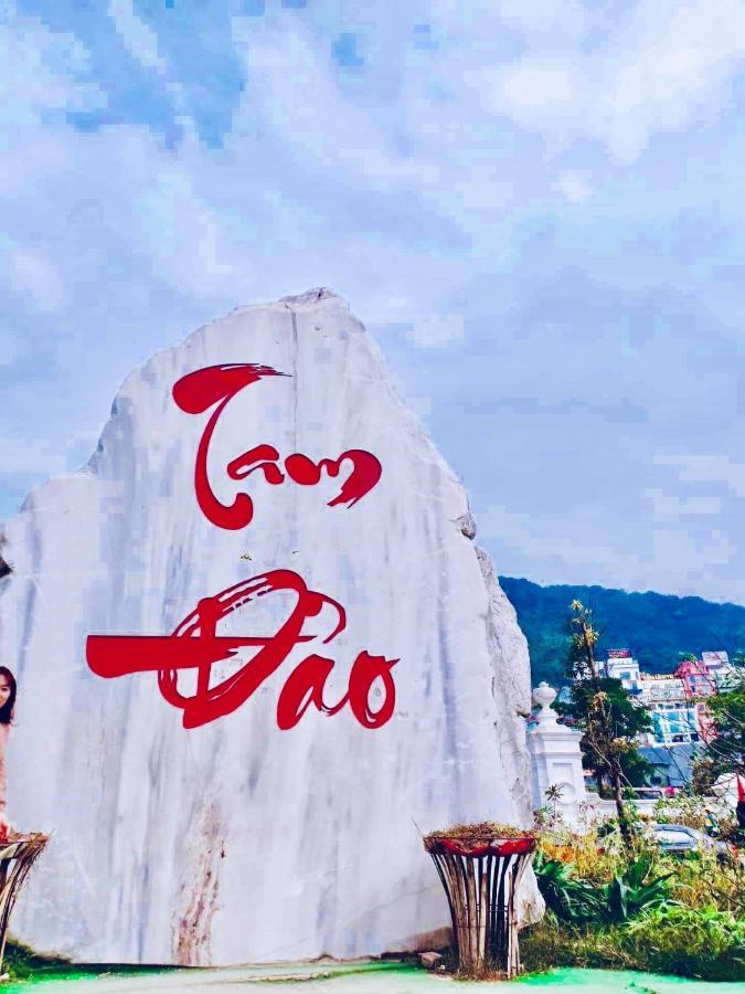 Hotel Khach San Rosalia Tam Ðảo Exterior foto